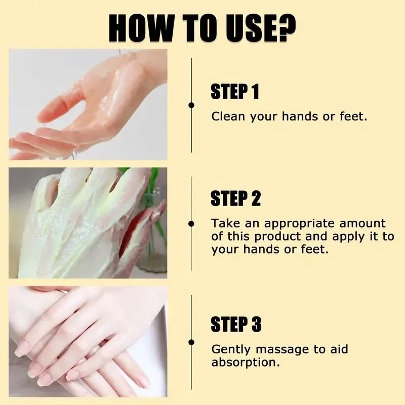 Crema per Piedi e Mani alla Curcuma e Veleno d'Ape - Antiscrenpolature Riparatrice Rimozione Pelle Morta 50g