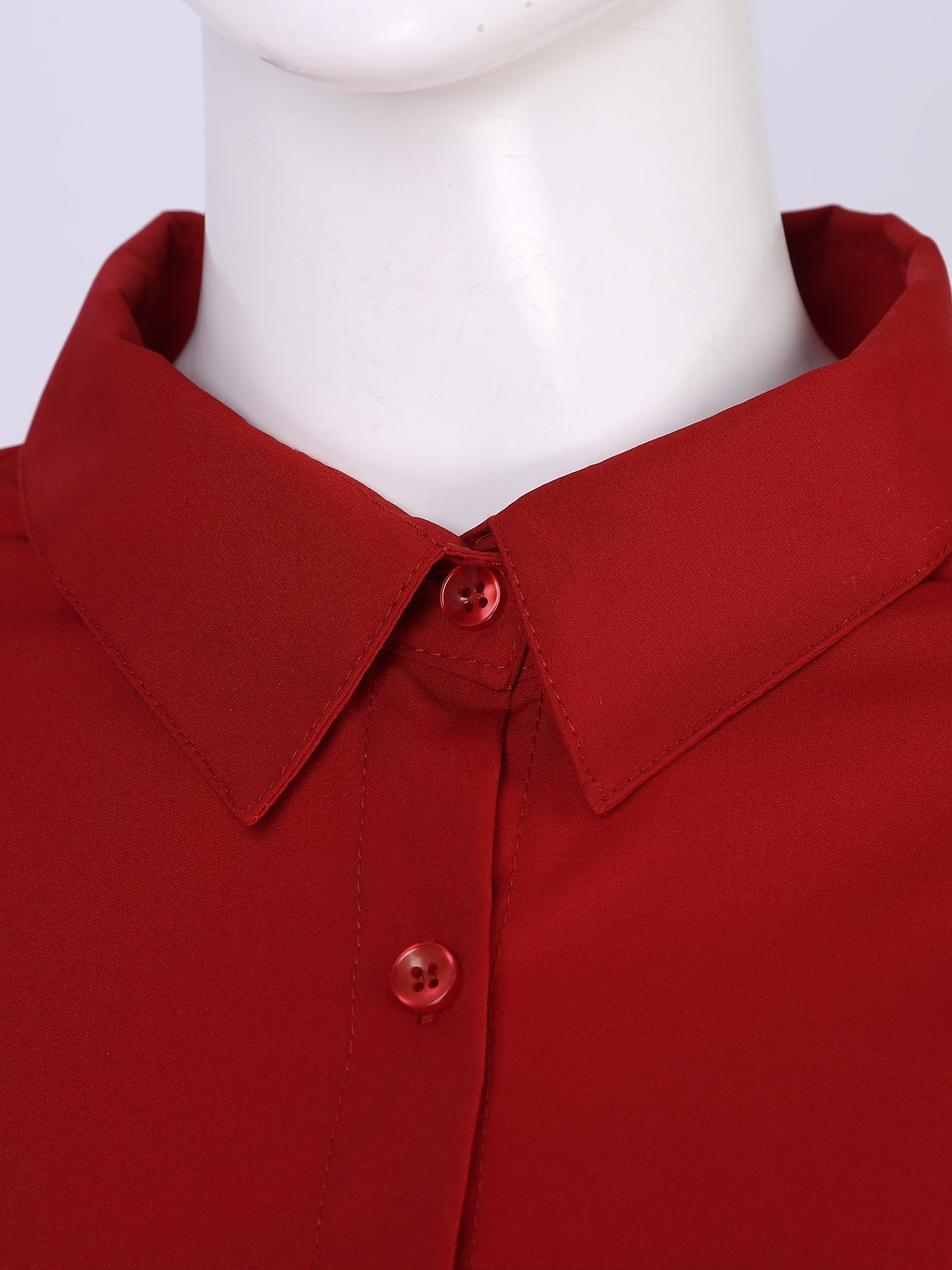 Camicia per il corpo da donna Divise da lavoro per signora da ufficio Camicette bianche Abiti slim Camicia OL a maniche lunghe Body Camicia da lavoro di facile manutenzione