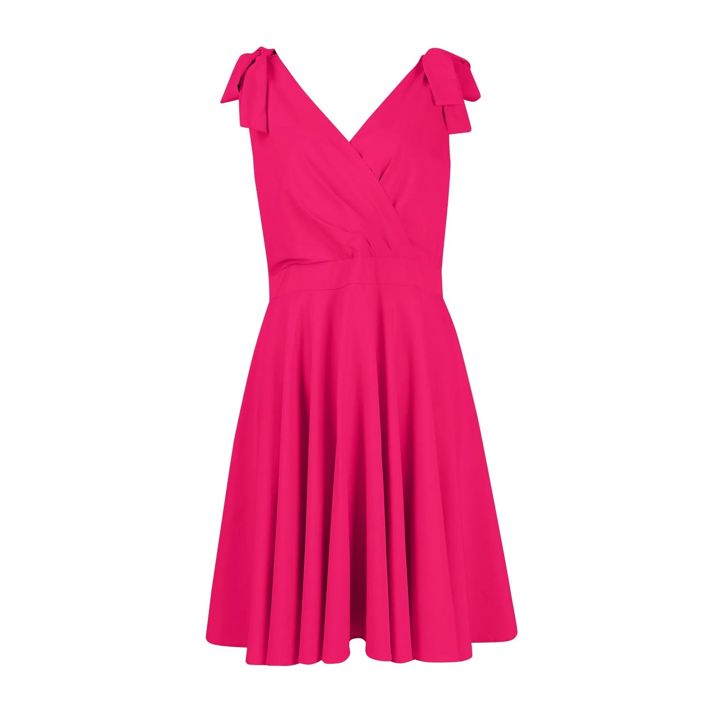 Mini abito elegante da donna nuovo senza maniche con cerniera a vita alta corsetto con scollo a V abito con cinturino con fiocco temperamento abbigliamento donna